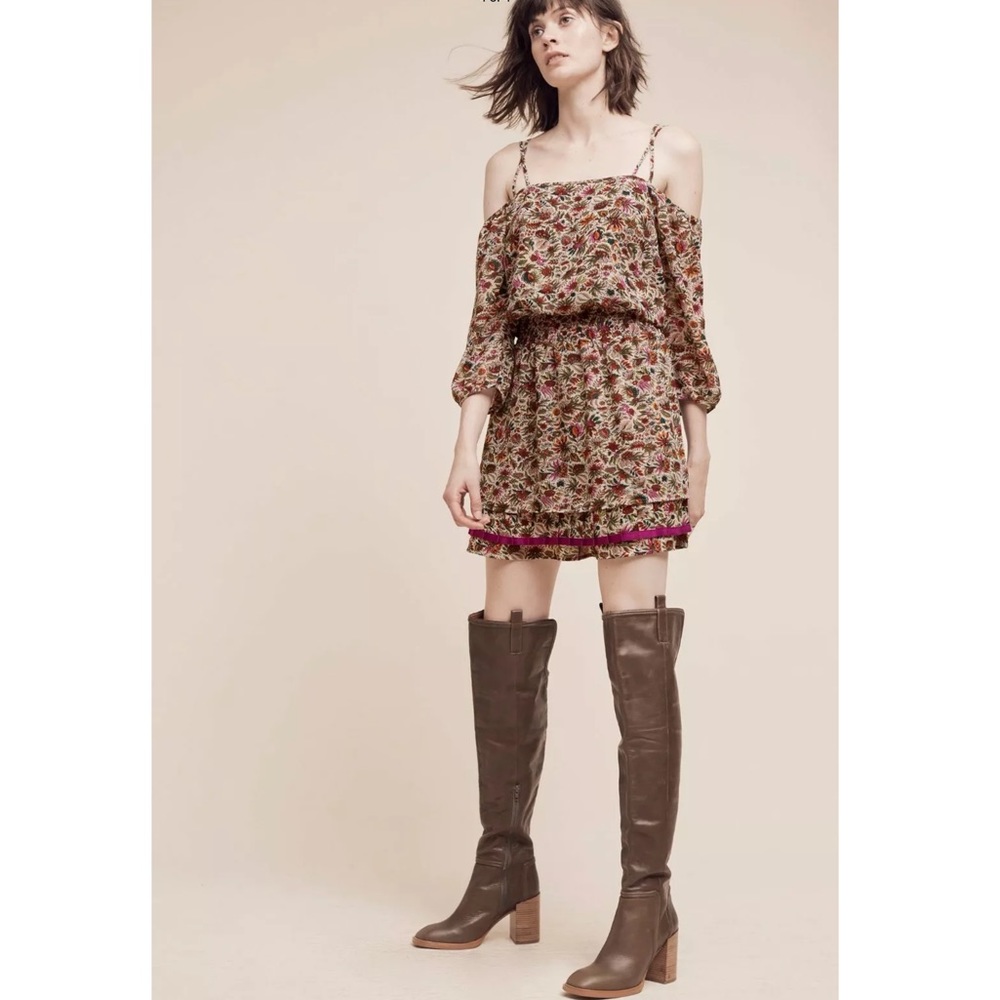Anthropologie Floreat Everett Off Shoulder Dress